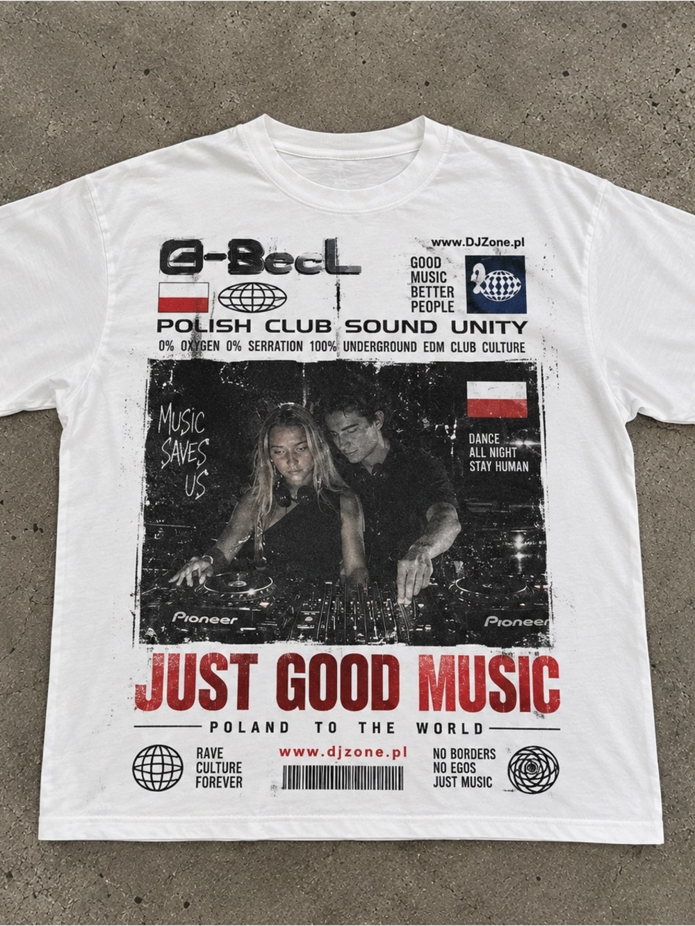 Polish Club Sound T-shirt ✅